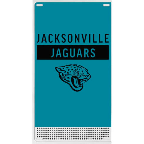 NFL Jacksonville Jaguars Teal Performance Series Xbox Series S Console Skin