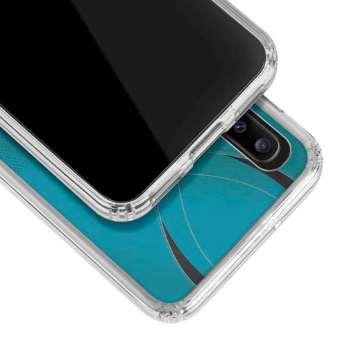 NFL Jacksonville Jaguars Team Jersey Galaxy A30 Clear Case