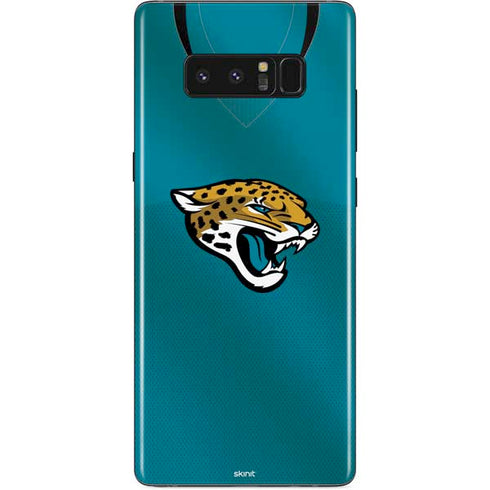 NFL Jacksonville Jaguars Team Jersey Galaxy Note 8 Skin