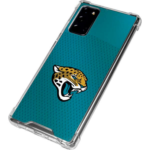 NFL Jacksonville Jaguars Team Jersey Galaxy Note20 5G Clear Case