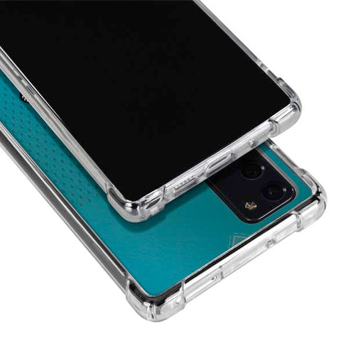 NFL Jacksonville Jaguars Team Jersey Galaxy Note20 5G Clear Case