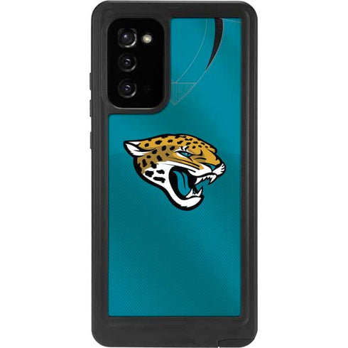 NFL Jacksonville Jaguars Team Jersey Galaxy Note20 5G Waterproof Case
