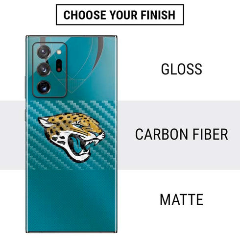 NFL Jacksonville Jaguars Team Jersey Galaxy Note20 Ultra 5G Skin