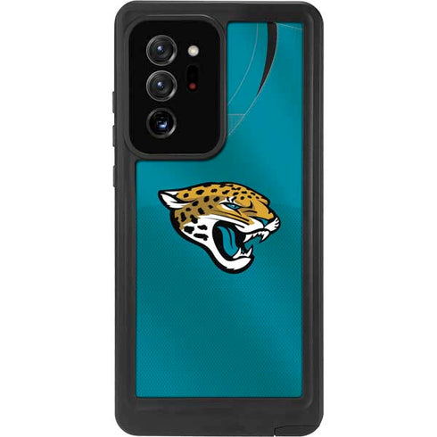 NFL Jacksonville Jaguars Team Jersey Galaxy Note20 Ultra 5G Waterproof Case