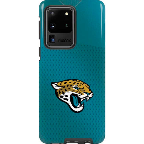 NFL Jacksonville Jaguars Team Jersey Galaxy S20 Ultra 5G Pro Case