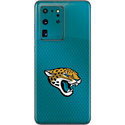 NFL Jacksonville Jaguars Team Jersey Galaxy S20 Ultra 5G Skin