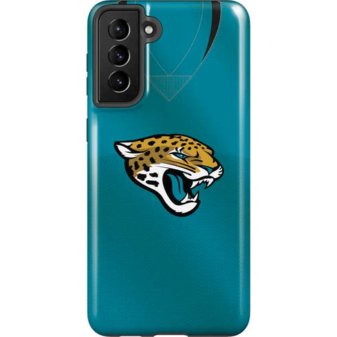NFL Jacksonville Jaguars Team Jersey Galaxy S21 Plus 5G Pro Case