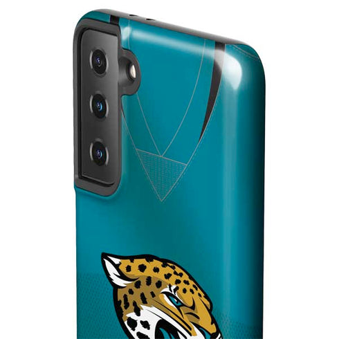 NFL Jacksonville Jaguars Team Jersey Galaxy S21 Plus 5G Pro Case