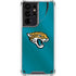 NFL Jacksonville Jaguars Team Jersey Galaxy S21 Ultra 5G Clear Case