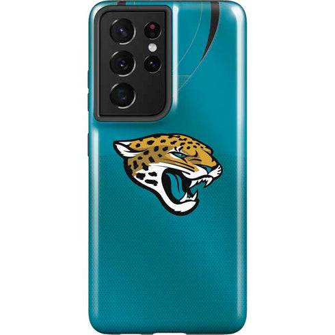 NFL Jacksonville Jaguars Team Jersey Galaxy S21 Ultra 5G Pro Case