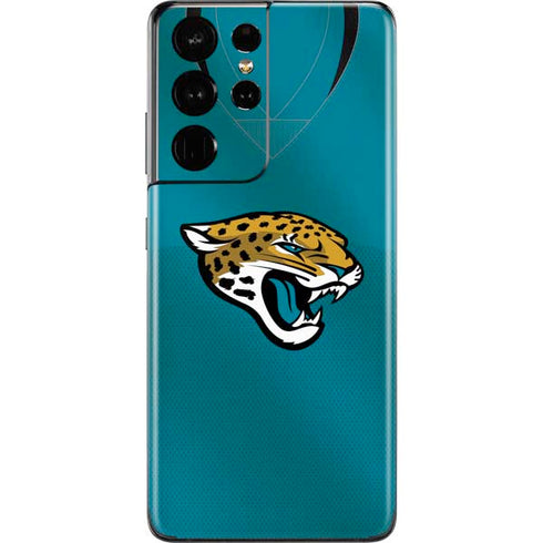 NFL Jacksonville Jaguars Team Jersey Galaxy S21 Ultra 5G Skin