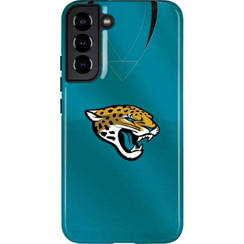 NFL Jacksonville Jaguars Team Jersey Galaxy S22 Plus Pro Case