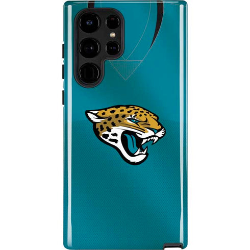 NFL Jacksonville Jaguars Team Jersey Galaxy S22 Ultra Pro Case
