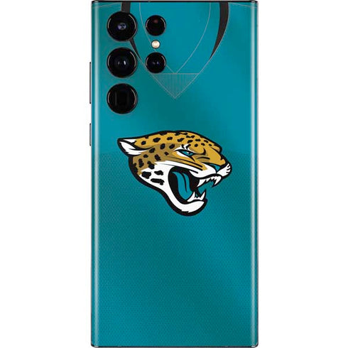 NFL Jacksonville Jaguars Team Jersey Galaxy S22 Ultra Skin