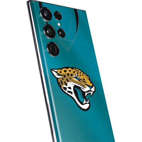 NFL Jacksonville Jaguars Team Jersey Galaxy S22 Ultra Skin