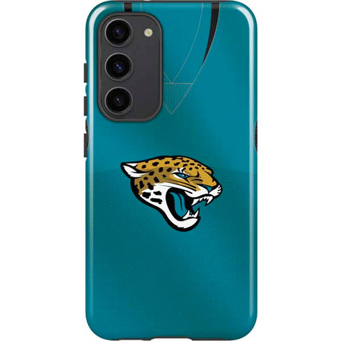 NFL Jacksonville Jaguars Team Jersey Galaxy S23 Plus Pro Case