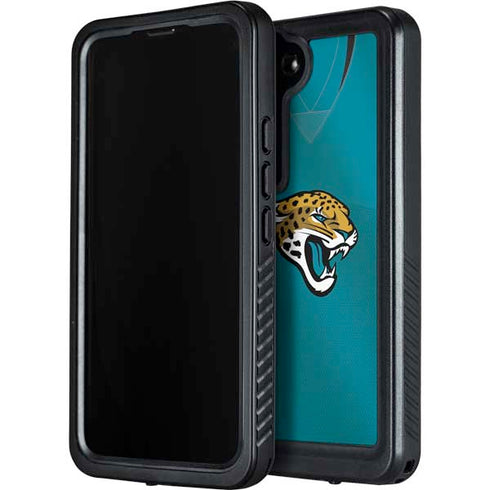 NFL Jacksonville Jaguars Team Jersey Galaxy S23 Plus Waterproof Case
