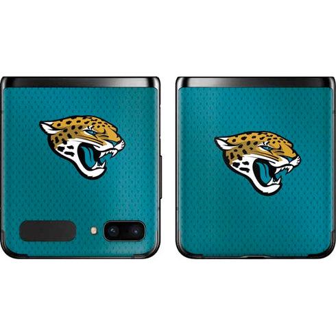 NFL Jacksonville Jaguars Team Jersey Galaxy Z Flip Skin