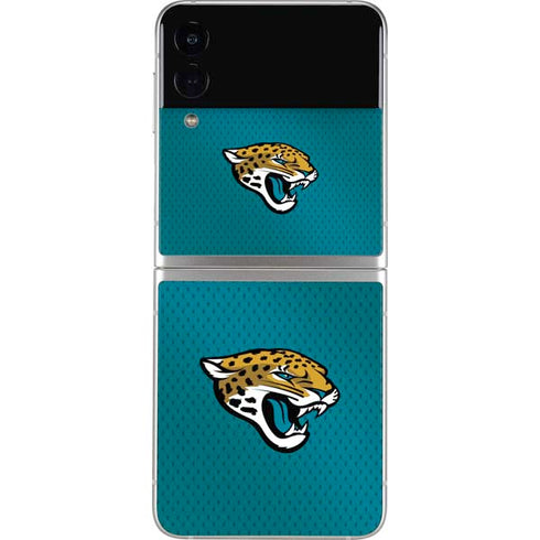 NFL Jacksonville Jaguars Team Jersey Galaxy Z Flip3 5G Skin