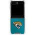 NFL Jacksonville Jaguars Team Jersey Galaxy Z Flip5 5G Clear Case
