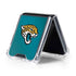 NFL Jacksonville Jaguars Team Jersey Galaxy Z Flip5 5G Clear Case