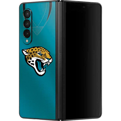 NFL Jacksonville Jaguars Team Jersey Galaxy Z Fold3 5G Skin