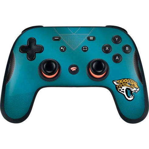 NFL Jacksonville Jaguars Team Jersey Google Stadia Controller Skin
