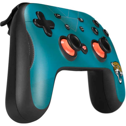 NFL Jacksonville Jaguars Team Jersey Google Stadia Controller Skin
