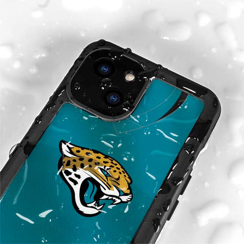 NFL Jacksonville Jaguars Team Jersey iPhone 13 Mini Waterproof Case