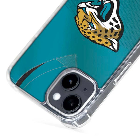 NFL Jacksonville Jaguars Team Jersey iPhone 15 Plus MagSafe Case