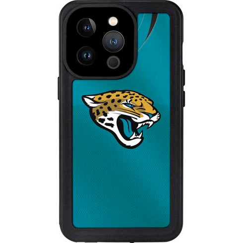 NFL Jacksonville Jaguars Team Jersey iPhone 14 Pro Waterproof Case
