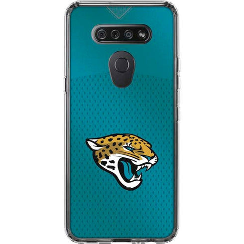 NFL Jacksonville Jaguars Team Jersey LG K51/Q51 Clear Case