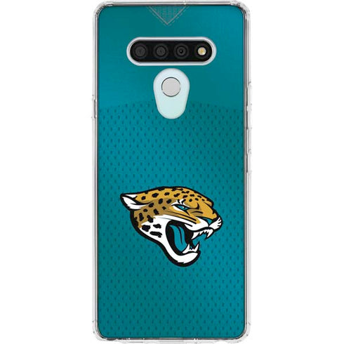 NFL Jacksonville Jaguars Team Jersey LG Stylo 6 Clear Case