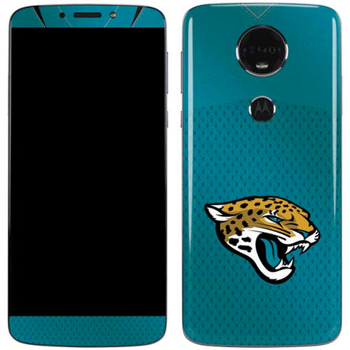 NFL Jacksonville Jaguars Team Jersey Moto E5 Plus Skin