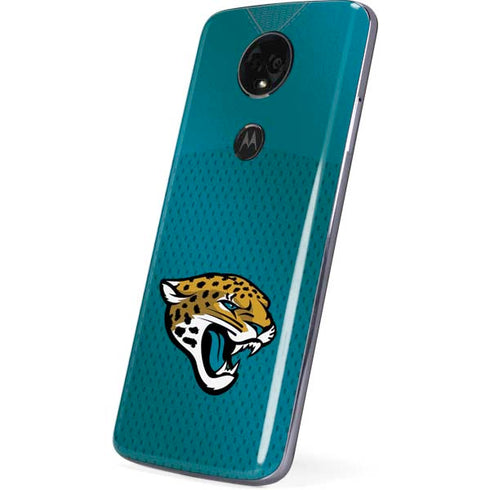 NFL Jacksonville Jaguars Team Jersey Moto E5 Plus Skin