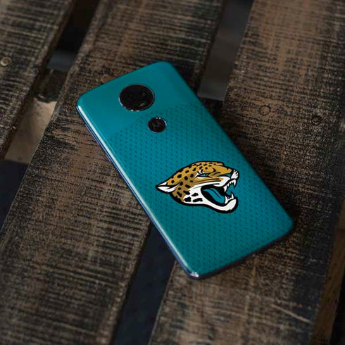 NFL Jacksonville Jaguars Team Jersey Moto E5 Plus Skin