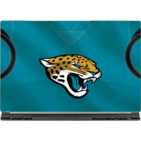 NFL Jacksonville Jaguars Team Jersey MSI GS65 Stealth Laptop Skin
