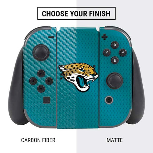 NFL Jacksonville Jaguars Team Jersey Nintendo Switch Bundle Skin