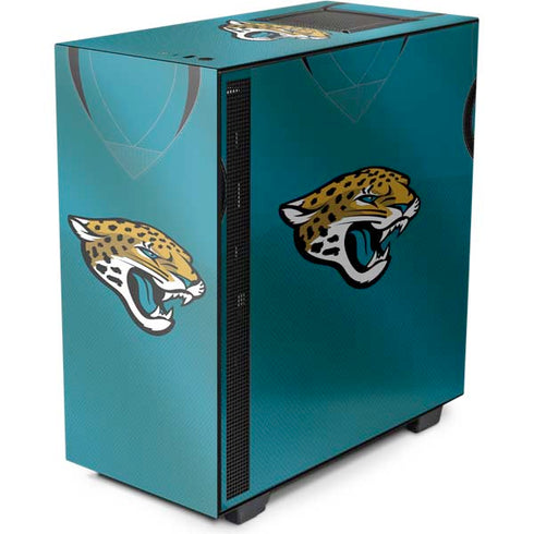 NFL Jacksonville Jaguars Team Jersey NZXT H510 Compact ATX Mid-Tower Case Skin