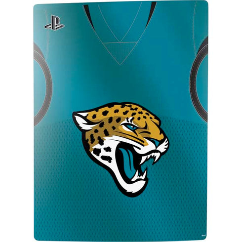 NFL Jacksonville Jaguars Team Jersey PS5 Digital Edition Console Skin