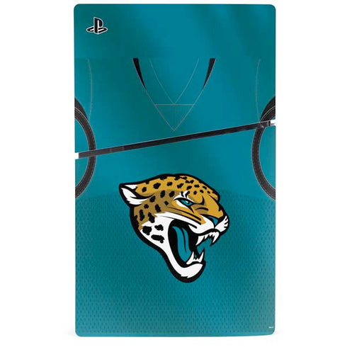 NFL Jacksonville Jaguars Team Jersey PS5 Slim Disk Console Skin