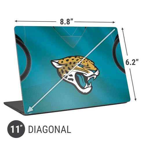NFL Jacksonville Jaguars Team Jersey Universal Laptop 11in (8.8 x 6.2in) Skin