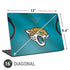 NFL Jacksonville Jaguars Team Jersey Universal Laptop 16in (13 x 9.4in) Skin