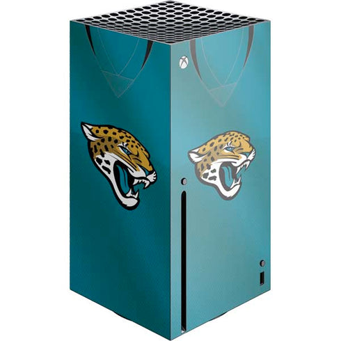 NFL Jacksonville Jaguars Team Jersey Xbox Series X Console Skin