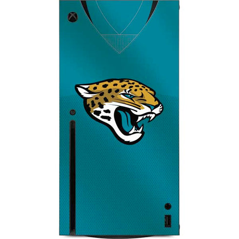NFL Jacksonville Jaguars Team Jersey Xbox Series X Console Skin