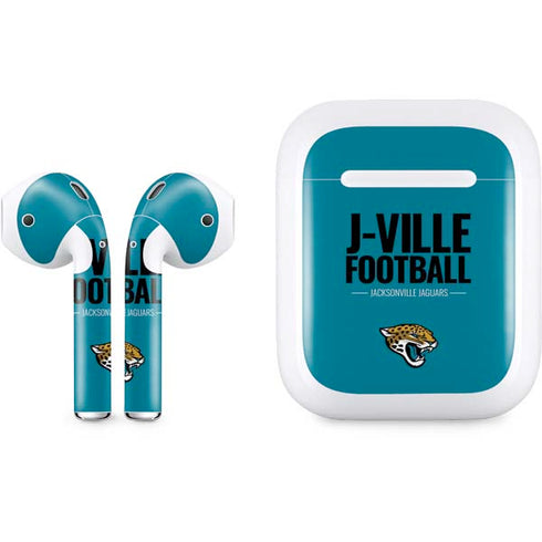 NFL Jacksonville Jaguars Team Motto Apple AirPods Skin