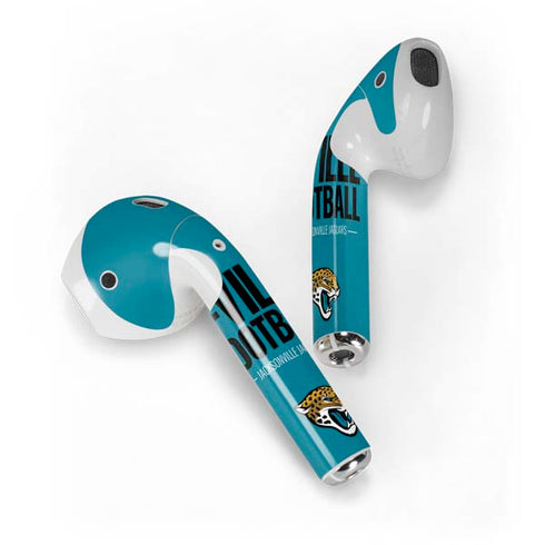 NFL Jacksonville Jaguars Team Motto Apple AirPods Skin