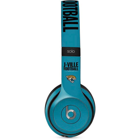 NFL Jacksonville Jaguars Team Motto Beats Solo 2 Wired Skin