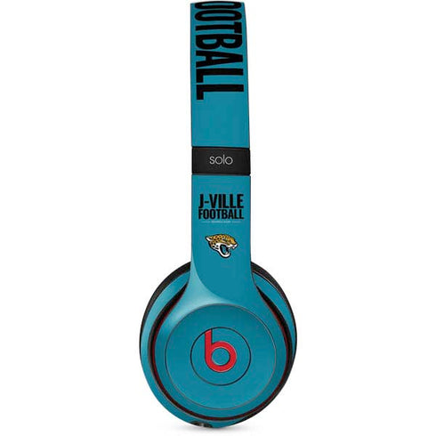NFL Jacksonville Jaguars Team Motto Beats Solo 2 Wireless Skin