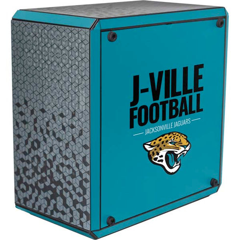 NFL Jacksonville Jaguars Team Motto Cooler Master MasterBox Q300L Mini Tower Skin